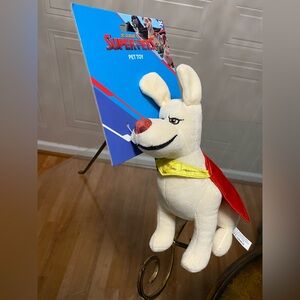 Brand New Supperpet Doggie Dog Toy With Clinker & Squeaker  10”